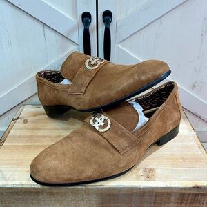 ALDO Men's Montecarlo Cognac Dress Loafers Size 9